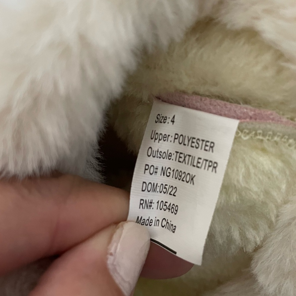 Olivia Miller Girl Shimmer Winter Fur Trim Ankle Boots, Pink Size 4 (Big Kid) - Picture 10 of 10